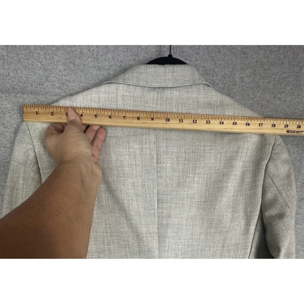 Kudoro Blazer Mens Small Gray One Button Lined Stretch Sport Coat Jacket Wedding